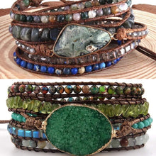 Load image into Gallery viewer, Wrap Bracelets-Green