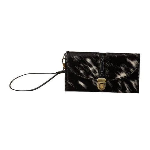 Estrella Wristlet Hair on Wallet