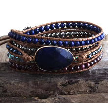 Load image into Gallery viewer, Wrap Bracelets-Blue