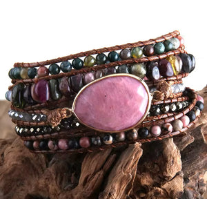 Wrap Bracelets-Pink