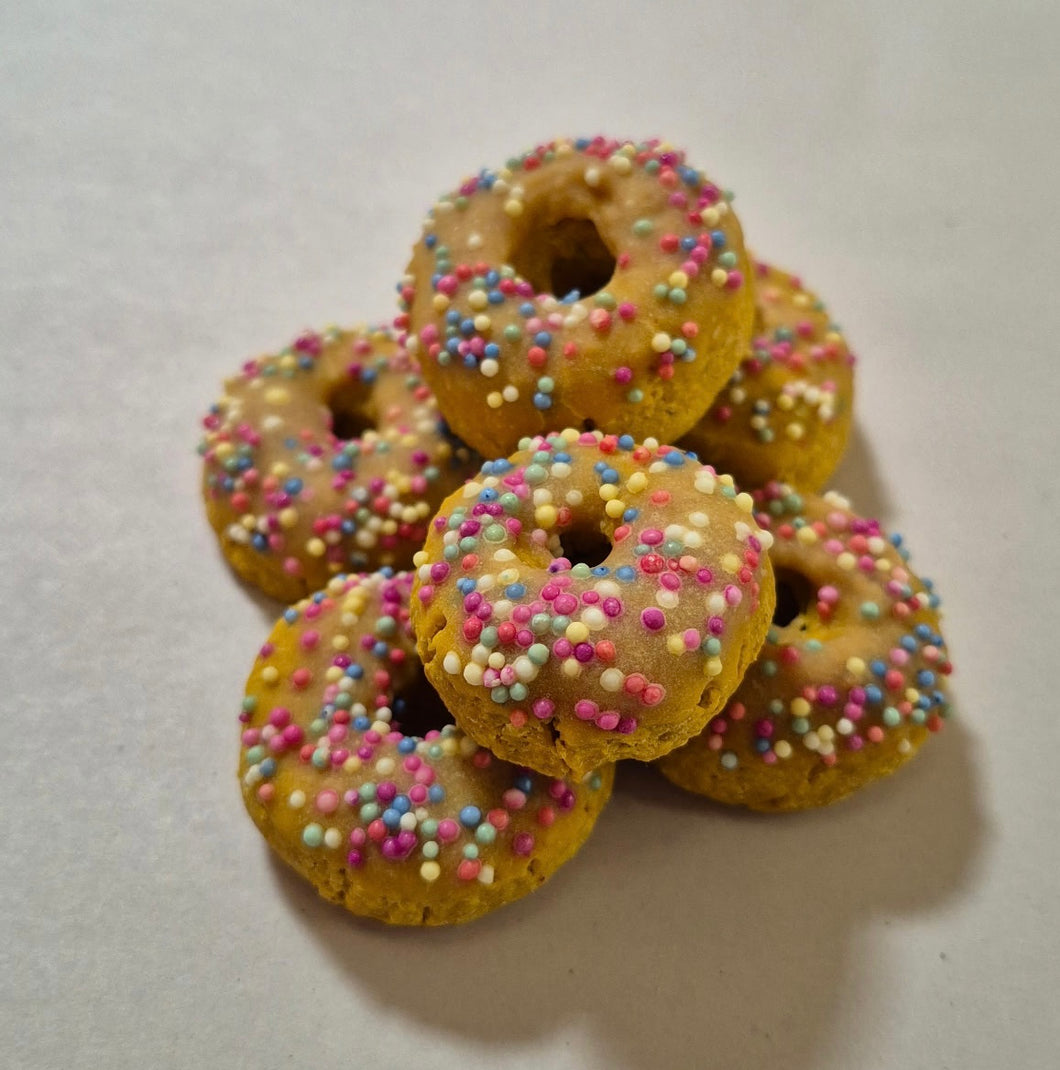 12pc Frosting Oops Mini Donut Dog Treats
