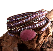 Load image into Gallery viewer, Wrap Bracelets-Purple