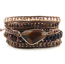 Load image into Gallery viewer, Wrap Bracelets-Brown/Black/Gray