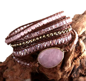 Wrap Bracelets-Pink