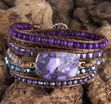 Load image into Gallery viewer, Wrap Bracelets-Purple