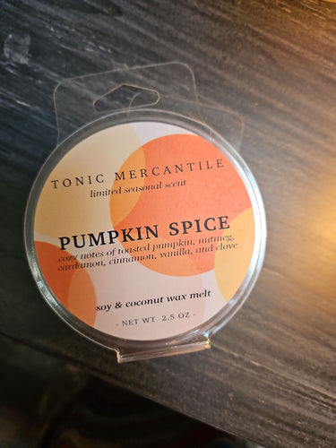 Pumpkin Spice Wax Melt