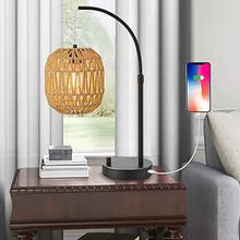 Load image into Gallery viewer, Boho Natural Chandelier Table Lamp