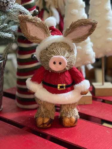 Sisal Santa Pig