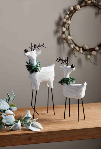 Wood & Wire Deer Sitters