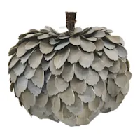 Curl Wood Pumpkin 9.5”