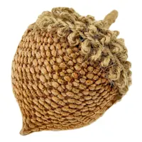 Knitted Acorn Bowl Filler