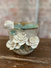 Load image into Gallery viewer, White Rose Pot-Tall