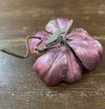 Load image into Gallery viewer, Purple Shimmer Clip Flowers