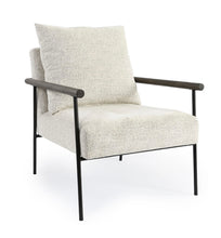 Load image into Gallery viewer, Modern Gray Accent Chair