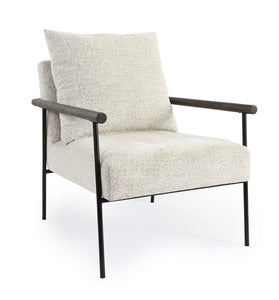 Modern Gray Accent Chair