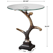 Load image into Gallery viewer, Stag Horn Accent Table