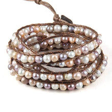 Load image into Gallery viewer, Wrap Bracelets-Pearl