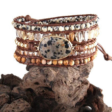 Load image into Gallery viewer, Wrap Bracelets-Brown/Black