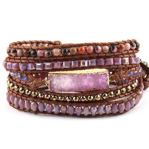 Wrap Bracelets-Purple