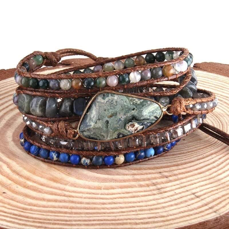 Wrap Bracelets-Green