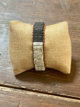 Load image into Gallery viewer, Stone Leather Bracelets-Black/White