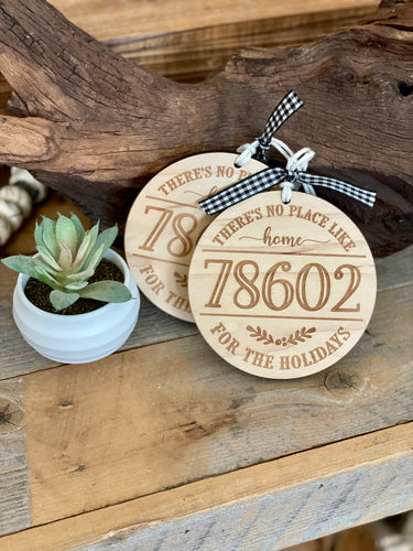 Zip Code Ornament