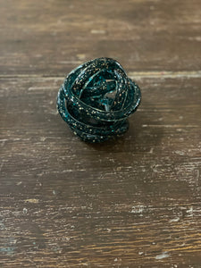 Mini Twisted Handblown Glass Ball