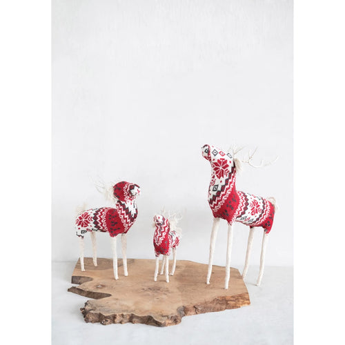 Sweater Knit Reindeer