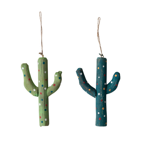 Driftwood cactus ornaments