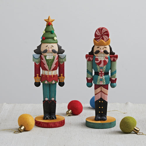 Painted Resin Nutcrackers