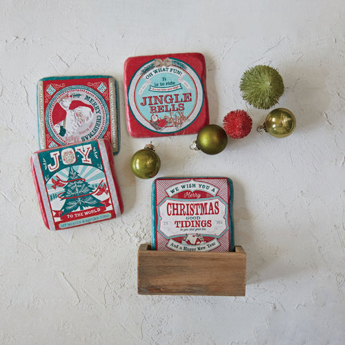 Holiday Resin Coasters