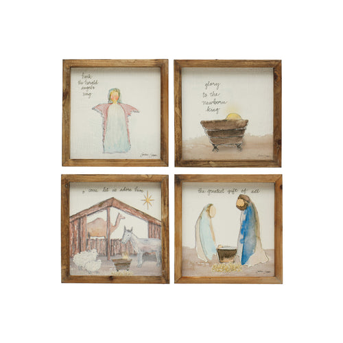 Framed Christmas Scenes