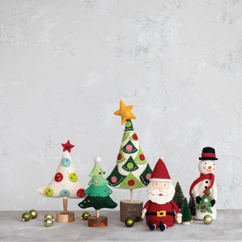 Sweet Felt Christmas Trees