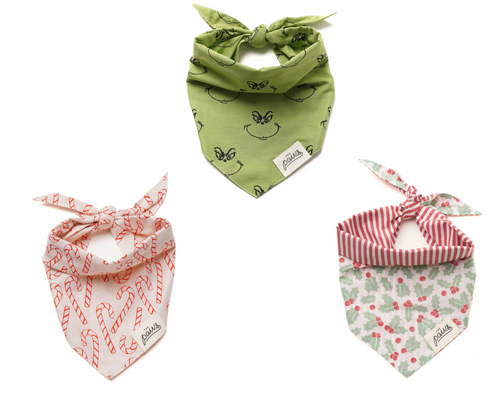 Holiday Pet Bandanas