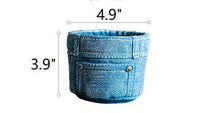 Load image into Gallery viewer, Blue Jean Cement Pot