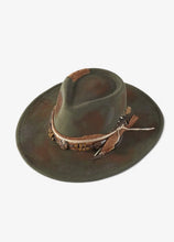 Load image into Gallery viewer, Distress Shapable Hat-Olive