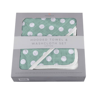 Hooded Towel and Washcloth Sets