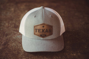 Texas Established Hat- Light Gray