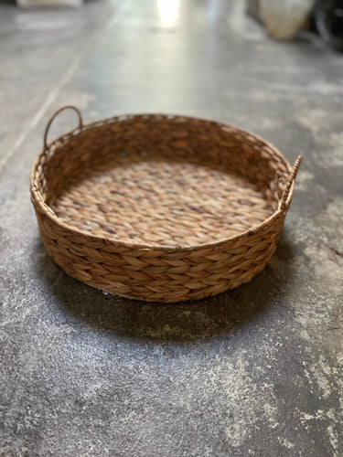 Round Hyacinth Basket
