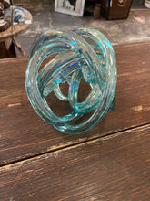 Load image into Gallery viewer, Twisted Handblown Glass Ball