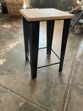 Load image into Gallery viewer, Metal/Wood Stool