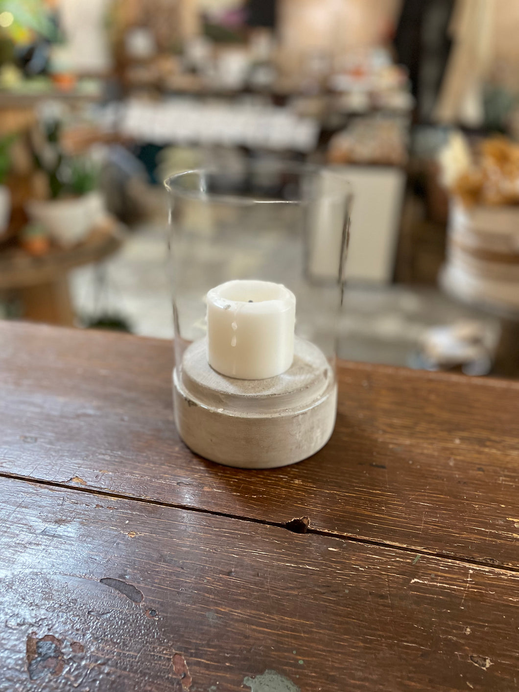 Hurricane Candle Holder- Small