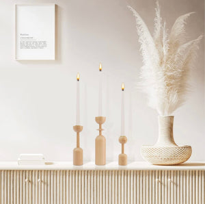 Totem Taper Candle Set