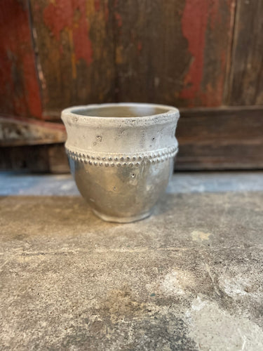 Large Half Silver Pot