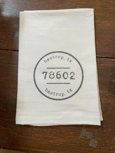 Post Mark Stamp Tea Towel