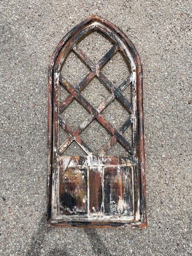 Arched Wood Window Frame