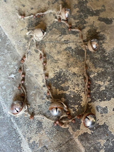 Jingle Bell & Jute Garland