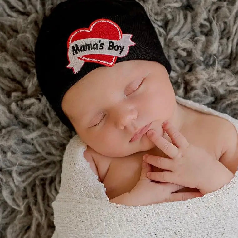 Mama’s Boy Baby Hat