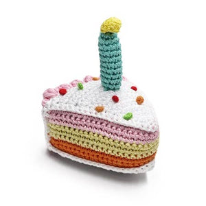Crochet Birthday Cake Toy
