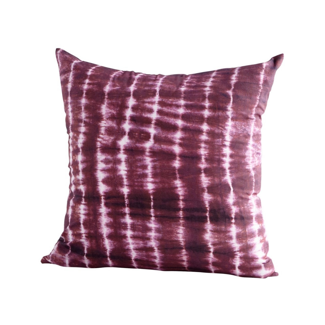 Purple Tie-Dye Pillow Cover